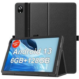 TiMOVO HiGrace C107/CZZ C107 ケース HiGrace/HotLight/Velorim/Cheerjoy/Dewsod/Lville OC101 ケース 10インチ Android 13/14 8コアCPU higrace OC101 カバー 10.1インチ PUレザー 耐衝撃 キズ防止 手帳型 タブレット 10インチ OC101/C107ケース ブラック