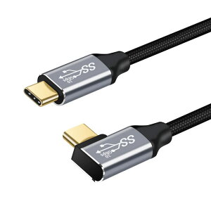 yzType C & USB-C P[u 10Gbps f[^]100W/5A 20V E-Marker PDΉ USB3.1 Gen 2 }[dR[h MacBook Pro/Air iPad Pro Switch Galaxy Pixel Ή ϋv iC҂ fh~ (L 1.5M)
