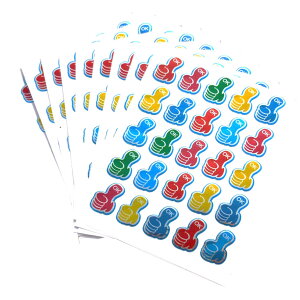 yzEXDUCT 悭ł܂V[ 250 1.5cm×2.2cm قуV[ V[ J_[V[ 킢 XebJ[ 