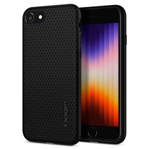 yzSpigen iPhone SE3 SE2 y3/2z P[X iPhone7/8p P[X ϏՌ wh~ TPUf \tg P[X  ČRMILKi擾 LbhEGA[ 042CS20511 (ubN)