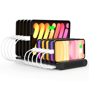 yzAlxum USB[dXe[V 10|[g 60W X}z ^ubg[dX^h [d[Xe[V PSEF؍ 5-8䓯[d }[d d؂\iPhone/iPad/iPod/AndroidɑΉub