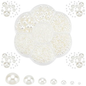 �y���������zPH PandaHall ���~�p�[�� �l�C���p�[�c ��3337�� ���ۃp�[�� �l�H �^�� �z���C�g ��| �N���t�g �W���G���[ DIY�p �f�R�p �f�� �o�����^�C�� �M�t�g �z���C�g�f�[ �v���[���g 2/3/4/6/8/10