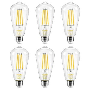 yzDiCUNO LEDd E26 60W` 6W dF GW\d 700lm 2700K tBgd NA^Cv S g ST64 Ή 6