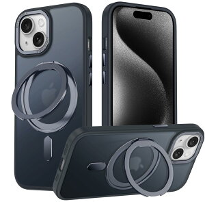 yziPhone 14 Kp P[X MagsafeΉ ACtH14 Jo[ 360°]X^h Uovon X}zP[X ACz14 gуP[X CX[d ԍڃz_[ Ή Xgbvt  w