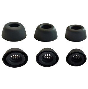 【送料無料】A-Pcas イヤーピース Soundcore Liberty 4 NCイヤホン用イヤーピース Ankerイヤホン用 Soundcoreイヤホン用Liberty 4 NCに対応するイヤーピース シリコン製イヤホンキャップ 3サイズ 3ペア ブラ