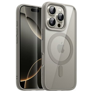 yzJETech iPhone 16 Pro 6.3C`p }Olbg P[X MagSafeɑΉ Ռz op[Jo[ \bhJ[}bgTPUt[ h~ NAobN (i``^jE)