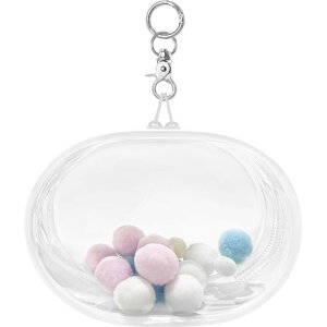 yzYUYAKESHIP[X ɃobN ho ʂ|[` Oo obO ȉ~` PVC l` ʂݗp NA JoɂЂ [ L[z_[tizCgE18cmj