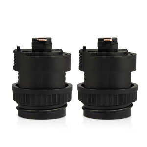 【送料無料】DiCUNO ライティングレールソケット ダクトレール用 電球ソケット 黒 E26口金対応 LED専用レール照明器具 天井照明 2個セット