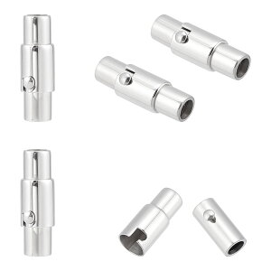 UNICRAFTALE 5�Z�b�g 16.5mmx5mm ���a3mm 304�X�e�����X���}�O�l�b�g�N���X�v ���C���� �R�����}�O�l�b�g ���ߋ� �X�N�����[ �����F �l�b�N���X��� �R���� ���ߋ� ����G���h�p�[�c �l�b�N���X ����