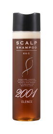 【送料無料】エレンス2001 スカルプシャンプー 320mL〈頭皮ケア ストレート 美髪 くせ毛ケア 植物エキス 正規品〉 色：透明、サイズ：320ミリリットル