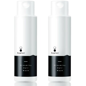 【送料無料】ラプター グルーミングヘアウォッシュ|シャンプー メンズ スカルプ 頭皮臭 アミノ酸 フケ かゆみ 香水シャンプー リンスイン ムスク 頭皮の臭い 頭皮ケア ノンシリコン 加齢