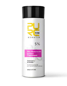 yzBrazilian Keratin Hair Treatment Keratin Straightening Curly Hair Smoothing Repair Permed Damaged Hair Care Products 100 ml FF% 5