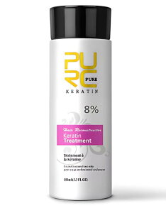 yzBrazilian Keratin Hair Treatment Keratin Straightening Curly Hair Smoothing Repair Permed Damaged Hair Care Products 100 ml FF% 8