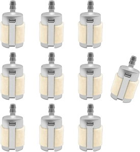 【送料無料】Parishop 燃料フィルター 10個入り 草刈機 刈払機 キャブレター 交換パーツ 芝刈り機 伐木のこぎり農機具 用部品 ガーデンツールパーツ