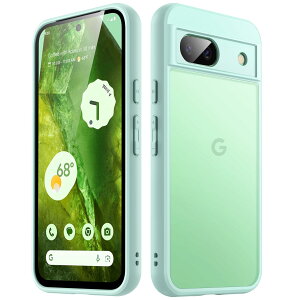 【送料無料】JETech マットケース Google Pixel 8a 6.1インチ 2024用 超薄型 半透明マット感背面保護カバー 指紋防止 (ミント)