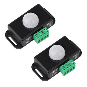 【送料無料】TVETE スイッチ 人感センサー 人感センサーユニット 赤外線 センサー 12V-24V 人感センサースイッチ 赤外線検知コントローラー センサーライト 自動ドア 部屋 センサ 赤外線人体セ