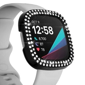 yzBOOLINN For Fitbit Sense 2/Versa 4 Jo[ _u_Ch LL y PCf ϏՌ ȒP Fitbit Sense 2/Versa 4 Ή  h~ ȒPɎtE Sʕی tBbgr