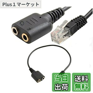 �y���������z�y�֗��ȕϊ��P�[�u����40 by WYVERN AUDIO �z RJ9 4P4C �d�b���v���O ���w�b�h�z�����}�C�N���z�P�[�u��/�A�_�v�^�[ �w�b�h�Z�b�g�iAvaya 1600 9600 SNOM Yealink Phones�j���� ��25cm