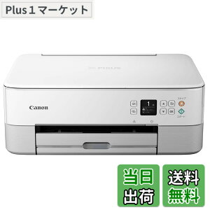 �y���������z�L���m�� Canon �v�����^�[ A4�C���N�W�F�b�g�����@ PIXUS TS5430 �z���C�g 2021�N���f�� �e�����[�N���� 4�F�E��̌^�E�Ή��C���NBC-360/361�V���[�Y