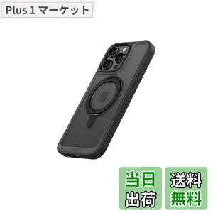 �y���������zAnker MagGo Magnetic Case (360°�����O�X�^���h, iPhone 16 Pro�p) �u���b�N MagSafe�Ή� �����O�X�^���h�t�� �X�}�z�P�[�X �}�O�l�b�g����/����~�� / 360°�����ی�/�ϏՌ�/���ϋv��/���΂݂�