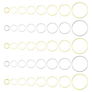 yzPandaHall O sAXp[c 160 S[h Vo[ Oy_g WG[N wփp[c 10mm/12mm/14mm/16mm/18mm/20mm/22mm/30mm T[N y_g sAX lbNX W