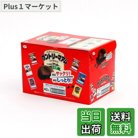 【送料無料】不二家 カントリーマアム（ココア） 40枚