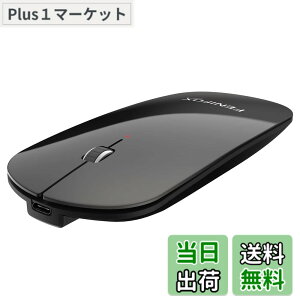 �y���������zFENIFOX �����^ �}�E�X Bluetooth, �É� ���C�����X �[�d�� �y�ʃR���p�N�g �|�[�^�u���f�U�C�� �Ή� Mac Windows �m�[�g�p�\�R�� iPad �^�u���b�g �X�}�z ���@�� - ���� �u���b�N