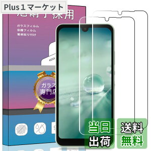 �y���������z2���Z�b�g FOR AQUOS Wish / Wish2 SH-51C �p�̛��p�K���X�t�B���� �����K���X �t���ی�t�B���� SHG06 / SH-M20 / A104SH / SH-51C �p�̛��p�t�B���� ����0.33mm �d�x9H �C�A�[�� �K���X��U�h�~ �w