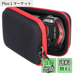 �y���������zKhanka ��p�ی���[�P�[�X �݊��i RICOH ���R�[ WG-80/WG-70/WG-60/WG-50/WG-40/WG-30 �f�W�^���J���� (�Ԃ��W�b�p�[)