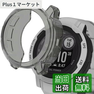 �y���������zMiimall �Ή�GARMIN(�K�[�~��) Instinct2S ��p�P�[�X Garmin Instinct2S �J�o�[ �\�t�g �V���v�� TPU�ގ� �C�菝�h�~ �y�� ���^ �h�Ռ� Garmin Instinc2S �ی�P�[�X �o���p�[�i�u���b�N�j