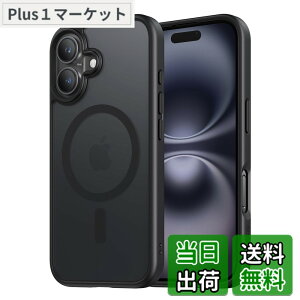 �y���������zNIMASO iPhone�V���[�Y MagSafe�Ή��i���H�V���[�Y�j �F�F�t���X�g�u���b�N�A�T�C�Y�FiPhone16Plus�p
