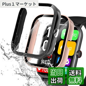 �y���������zredmi watch6 �P�[�X �F�F�u���b�N+�s���N�A�T�C�Y�FVialove KW105-G01(�u���b�N+�s���N)