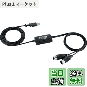 �y���������zRoland ���[�����h MIDI�C���^�[�t�F�C�X UM-ONE mk2 USB�ڑ� Windows�EMac�EiPad�ɑΉ� �V���v���ڑ� ���o�C�����ł����� �F�F�u���b�N
