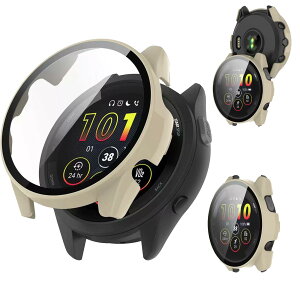 �y���������zAIYYXX For �K�[�~�� 265 �J�o�[ 3D ���p�G�b�W �����^ PC+�K���X�f�� ��̌^ garmin forerunner 265 �J�o�[ �Ή� �����ߗ� �L�Y�h�~ �w��h�~ �ȒP�Ɏ��t���E�� �S�ʕی� �P�[�X �F�F�A�C