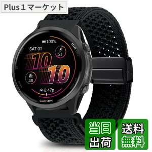 �y���������z[KeeFos] 22mm �o���h Garmin(�K�[�~��) Venu 4 45mm/Venu 3 45mm/2/Forerunner 570 47mm/265/255/Vivoactive 4/Active�Ή� �����o���h �i�C�����f�� ���C�o�b�N�� �}�O�l�b�g���o�b�N�� �ւ��x���g �҂ݕ� 