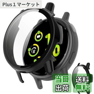 �y���������zINIAYOH For Garmin vivoactive 5 �J�o�[ �K�[�~�� vivoactive 5 �ی�P�[�X �����K���X�t�B����+���ϏՌ�PC�t���[�� ���˒ጸ �w��h�~ �y�ʃX�����݌v �F�F�u���b�N�A�T�C�Y�Fvivoactive 5
