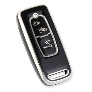 �y���������z[YANMW] PCX125�L�[�P�[�X�K���z���_�o�C�N�L�[�J�o�[ PCX 150/125 PCX160 �t�H���c�@ mf17 �X�}�[�g�L�[�P�[�X �F�F�V���o�[�u���b�N�A�T�C�Y�F�L�[�P�[�X
