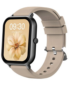 �y���������zMONOMAM �X�}�[�g�E�H�b�` ���f�B�[�X iphone�Ή� �A���h���C�h�Ή� ������ �����Y �����ʌv Line ���M�ʒm �F�FROSE BEIGE�A�T�C�Y�FClassic
