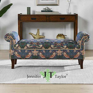 ウィリアムモリス ソファ ベンチ スツール リビング ダイニング ファブリック モダン エレガント おしゃれ かわいい いちご泥棒 椅子 横長 布 北欧 送料無料