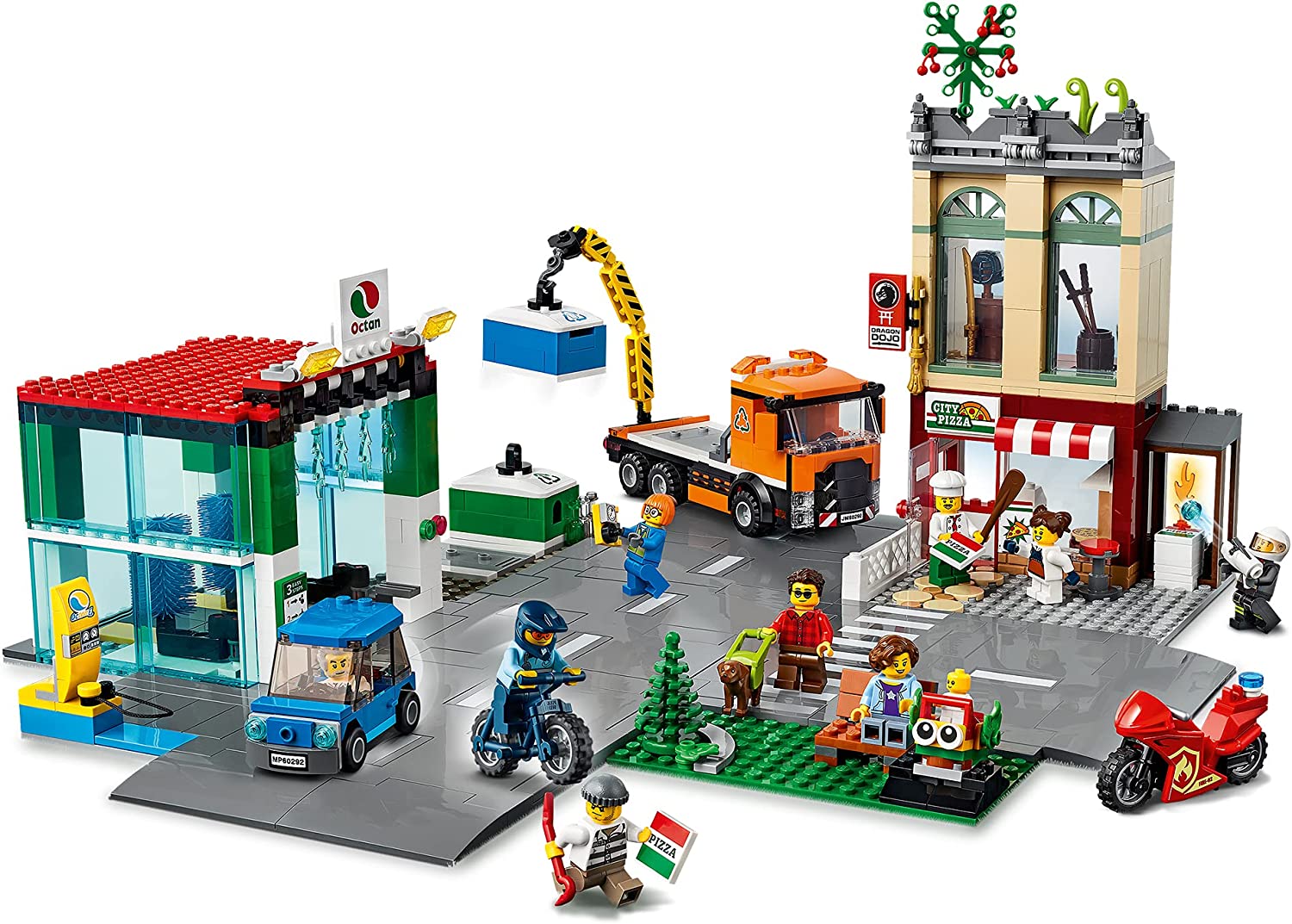 楽天市場】レゴ LEGO シティ レゴシティのタウンセンター ロード