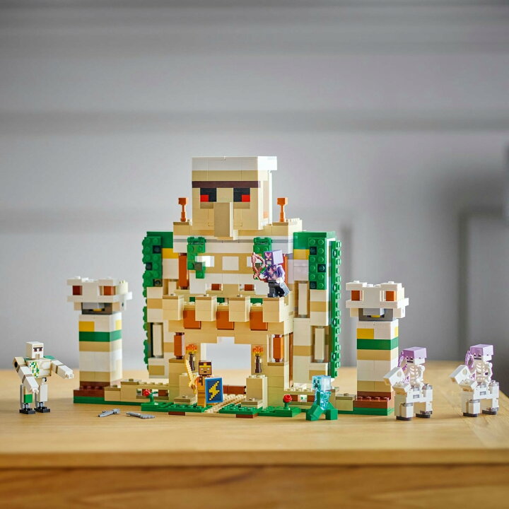 楽天市場】レゴ LEGO マインクラフト アイアンゴーレムの要塞 21250 