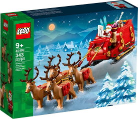 レゴ LEGO クリスマス サンタのそり 40499 おもちゃ 玩具 ブロック 男の子 女の子 おうち時間 大人 オトナレゴ ゲーム キャラクター プレゼント ギフト 誕生日 クリスマス