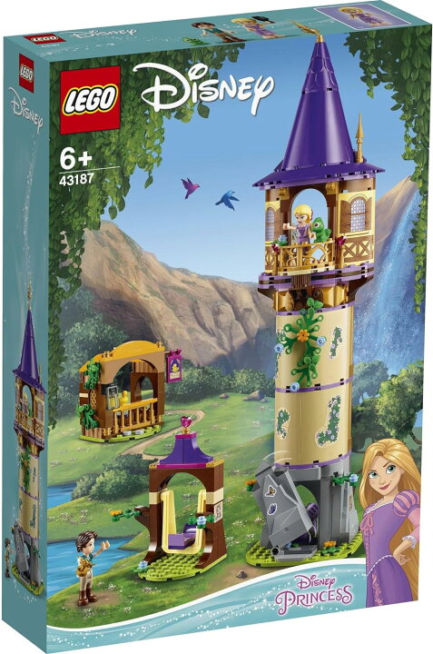 楽天市場】レゴ LEGO ディズニープリンセス ラプンツェルの塔 43187 