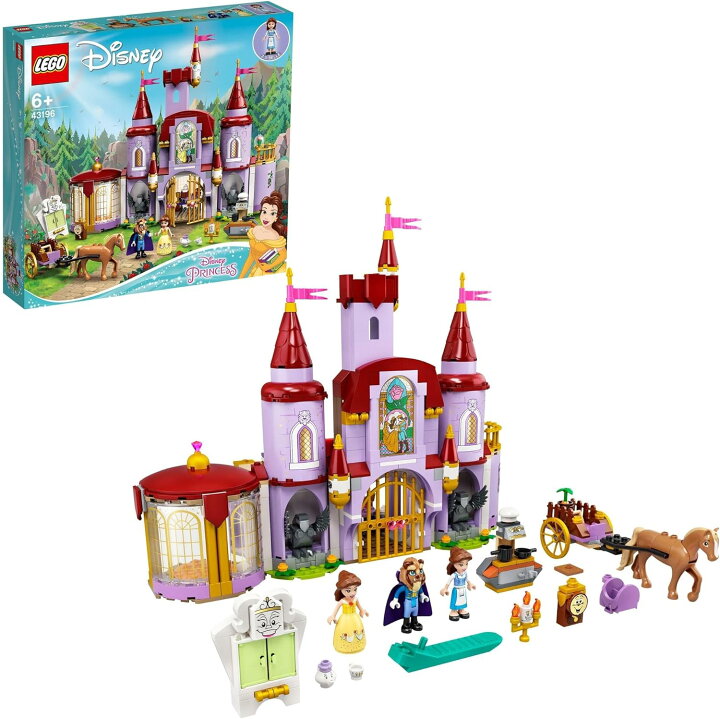 楽天市場】レゴ LEGO ディズニープリンセス ベルと野獣のお城 
