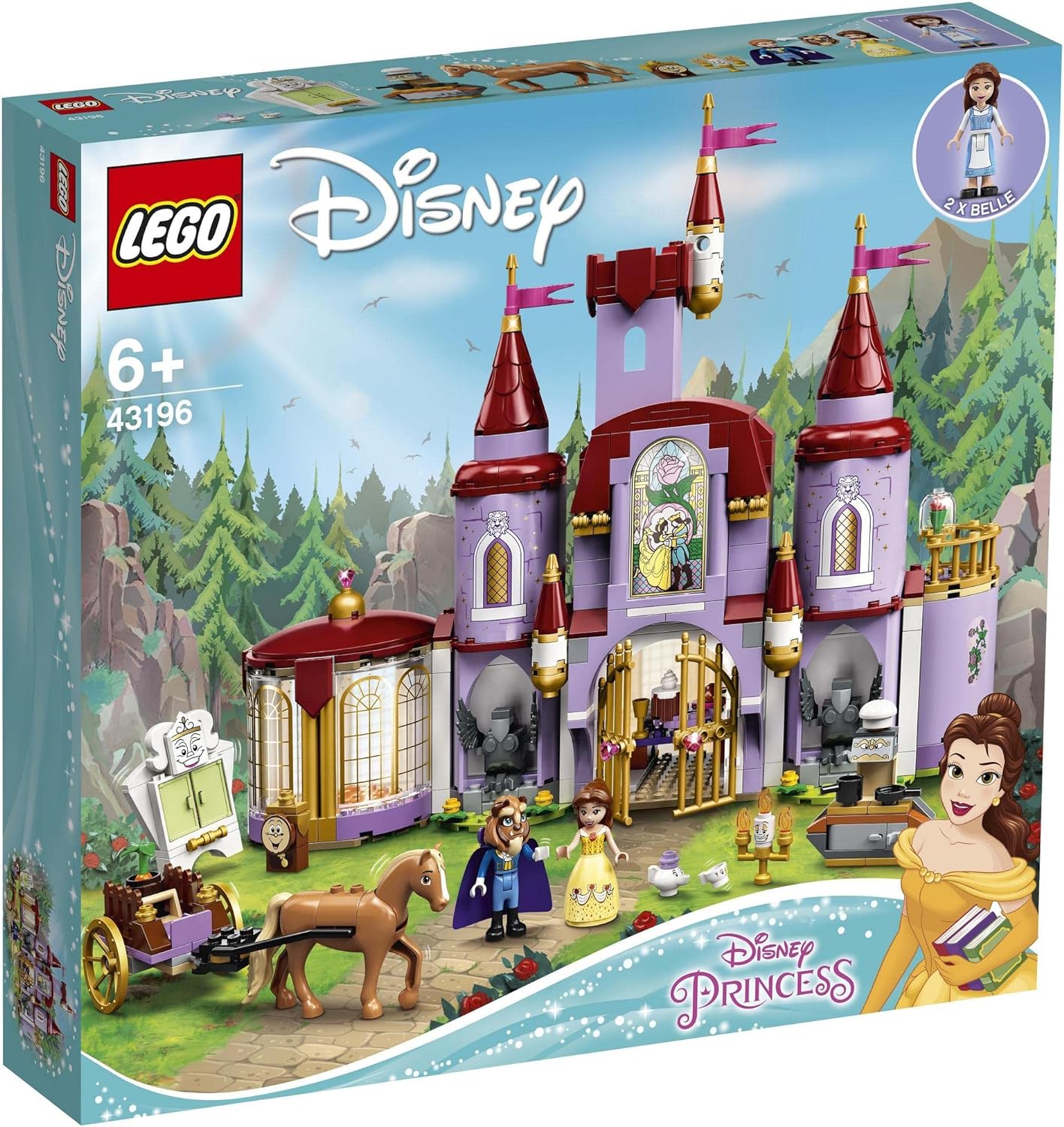 楽天市場】レゴ LEGO ディズニープリンセス ベルと野獣のお城