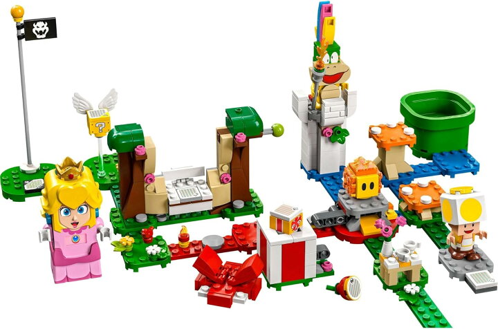 楽天市場】レゴ LEGO スーパーマリオ レゴ ピーチ と ぼうけんの 