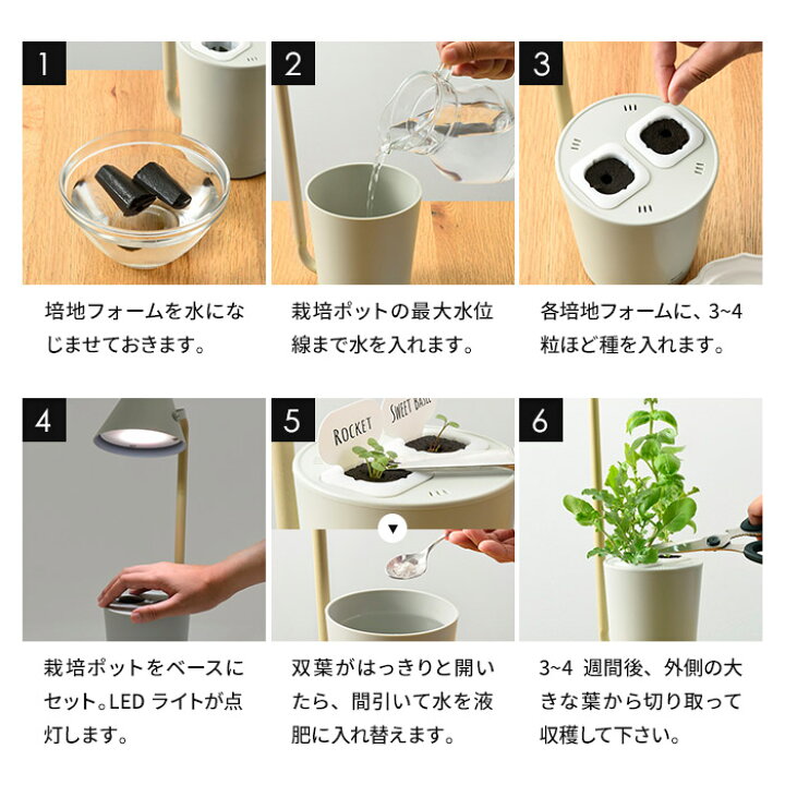 楽天市場 水耕栽培 キット Bruno Stand By Green ブルーノ 家庭菜園 読書ライト 照明 デスク バジル ハーブ Ledライト おしゃれ 食育 無農薬 野菜 室内 キッチン 土不要 初心者 簡単 ホワイト ライトグリーン Boe074 モノコト インテリア雑貨 楽天市場 水耕栽培 キット Bruno Stand By Green ブルーノ 家庭菜園 読書ライト 照明 デスク バジル ハーブ Ledライト おしゃれ 食育 無農薬 野菜 室内 キッチン 土不要 初心者 簡単 ホワイト ライトグリーン Boe074 モノコト インテリア雑貨