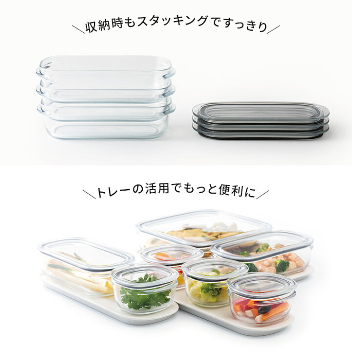 楽天市場 保存容器 10ml おしゃれ 耐熱 密閉 パッキン付き 浅型 電子レンジ 食洗機 冷凍保存 日本製 便利 割れない 軽い 時短 作り置き 透明 クリア グレー グリーン キャニスター フードコンテナ 食器 弁当箱 ライクイット Like It 調理ができる保存容器 L Fc 003
