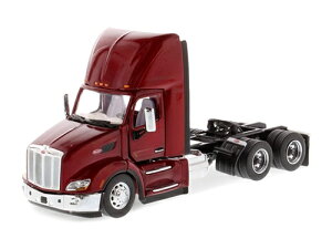 DIECAST MASTERS(ダイキャストマスター) 1/50 ピータービルト 579 デイキャブ トラクターヘッド レッド ミニカー