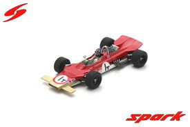 SPARK（スパーク） 1/43 ロータス 63 1969 F1 オランダGP プラクティス 63-02 #1T G.ヒル ミニカー